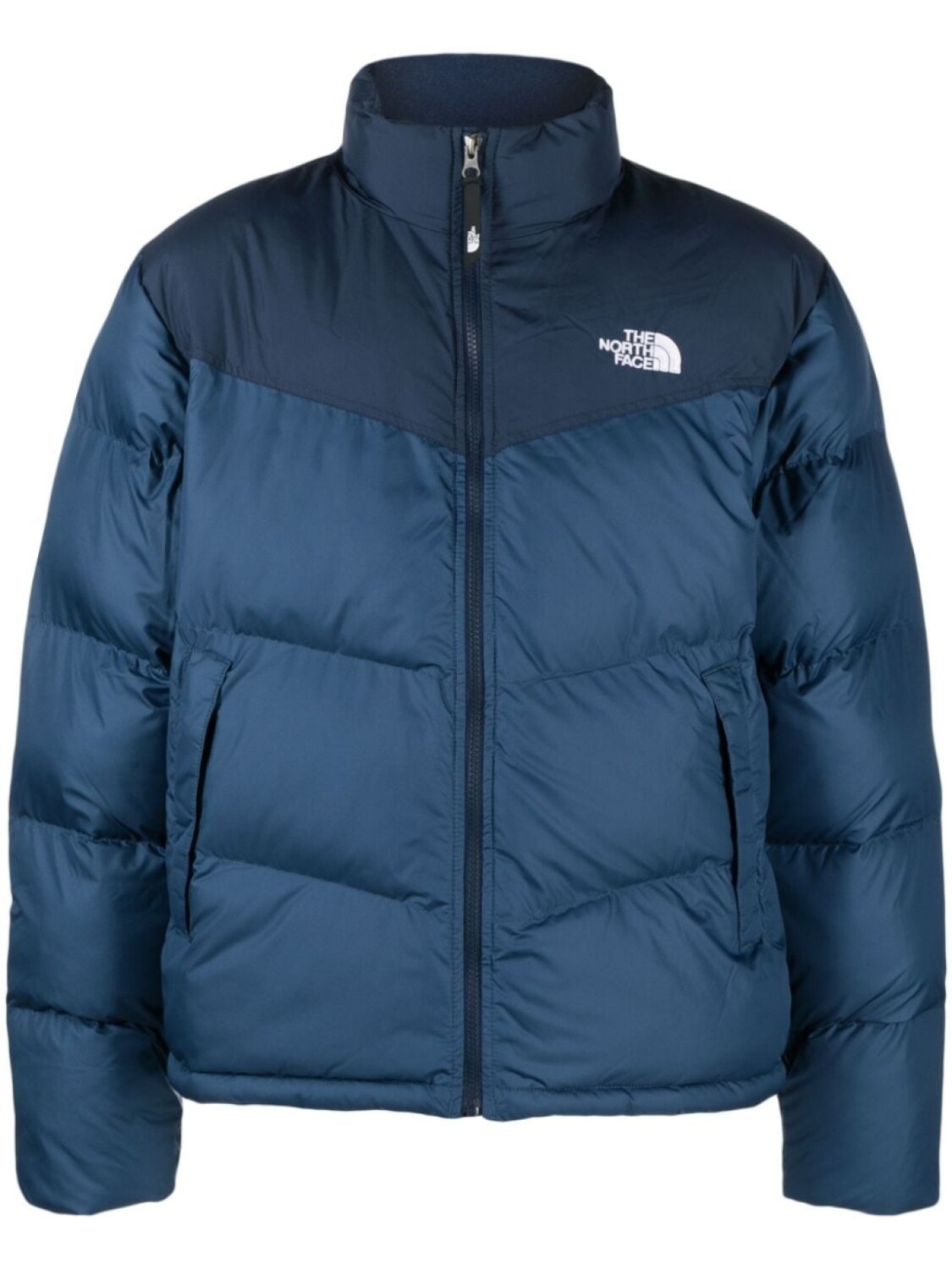 

The North Face стеганая куртка Saikuru с вышитым логотипом, синий
