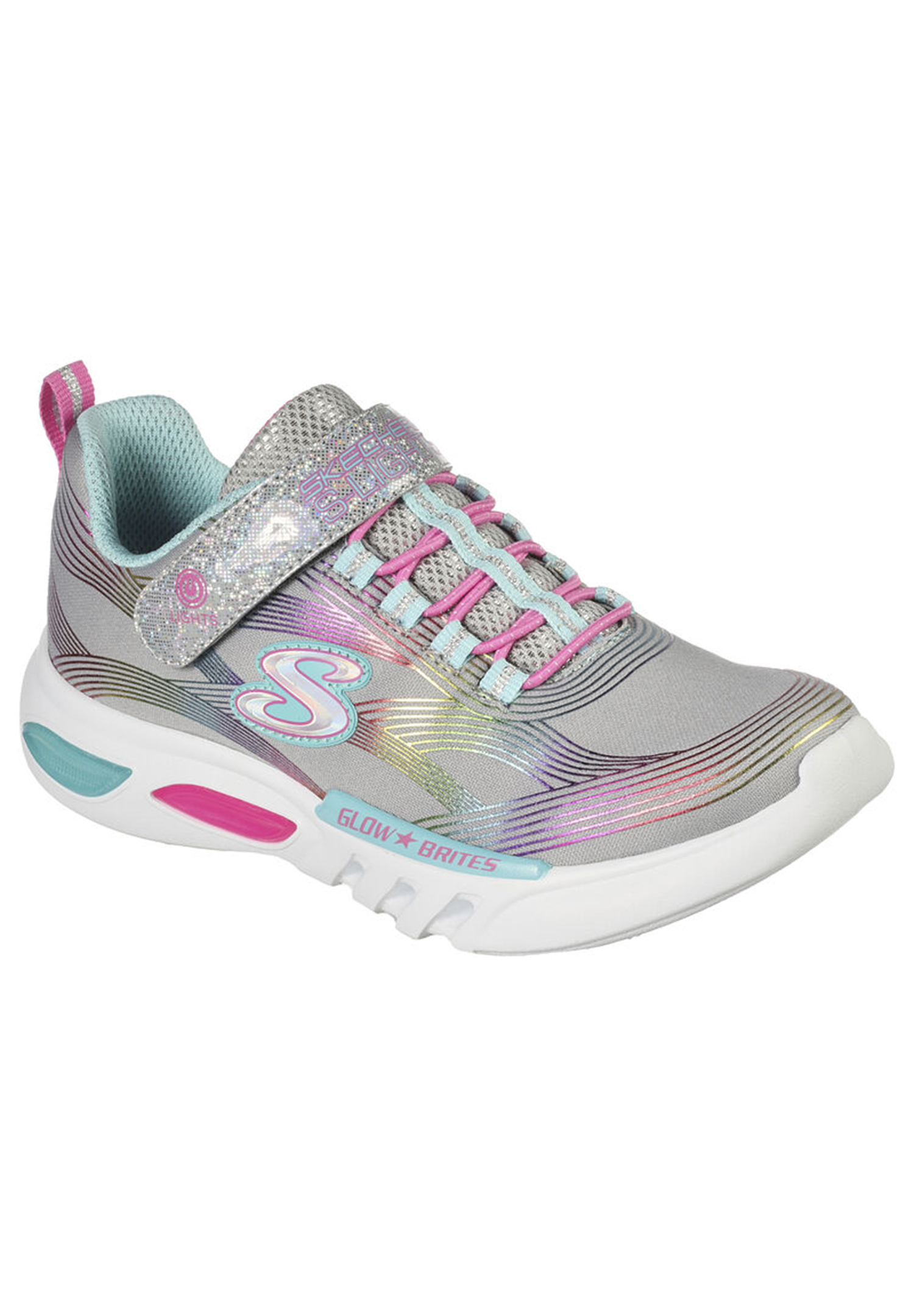 

Низкие кроссовки Skechers Low S Lights Glow Brites, красочный