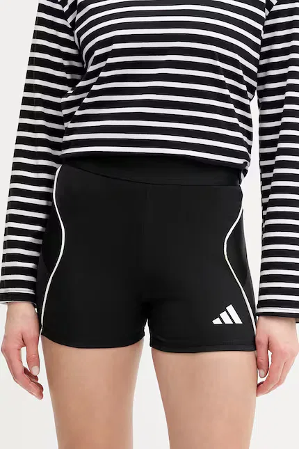Шорты из хлопка Stadium Adidas, черный
