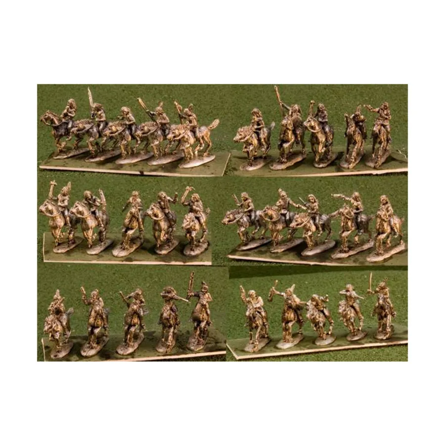 

Конные равнинные воины, Historical Miniatures - War Paint (15mm) (Blue Moon Manufacturing)