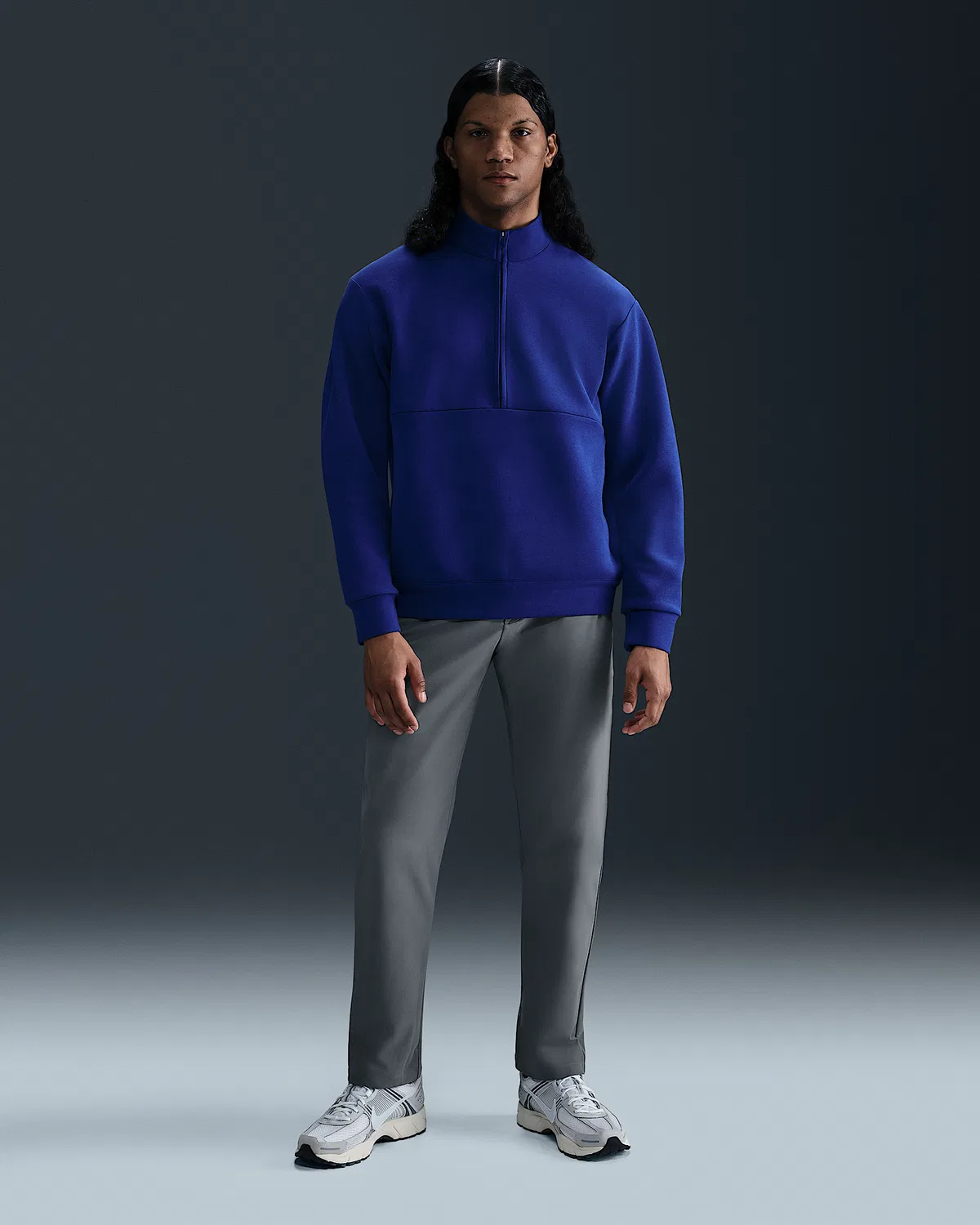 Мужские брюки чинос Dri-FIT Regular Nike 24.7 PerfectStretch, Smoke Grey/Black/Nano Grey