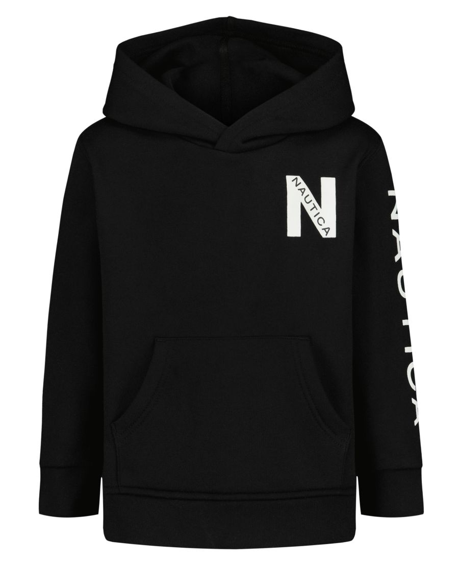 

Детская толстовка с длинным рукавом и капюшоном (8-20 лет) Nautica, Black