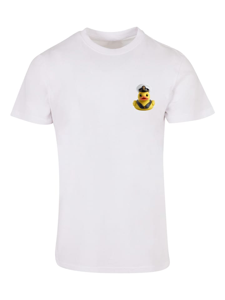 

Футболка Rubber Duck Captain TEE UNISEX белого цвета F4NT4STIC, Белый, Футболка Rubber Duck Captain TEE UNISEX белого цвета F4NT4STIC