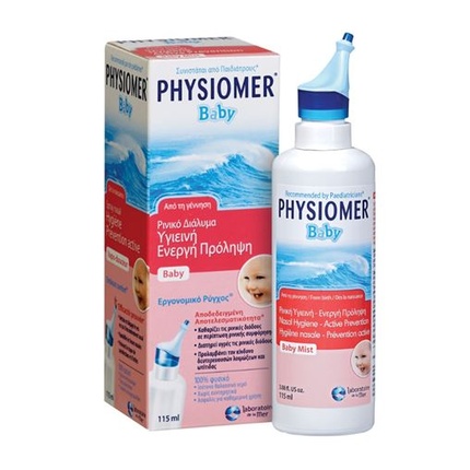 

Hygiene Active Prevention Baby назальный спрей с морской водой для младенцев и детей 115 мл Physiomer