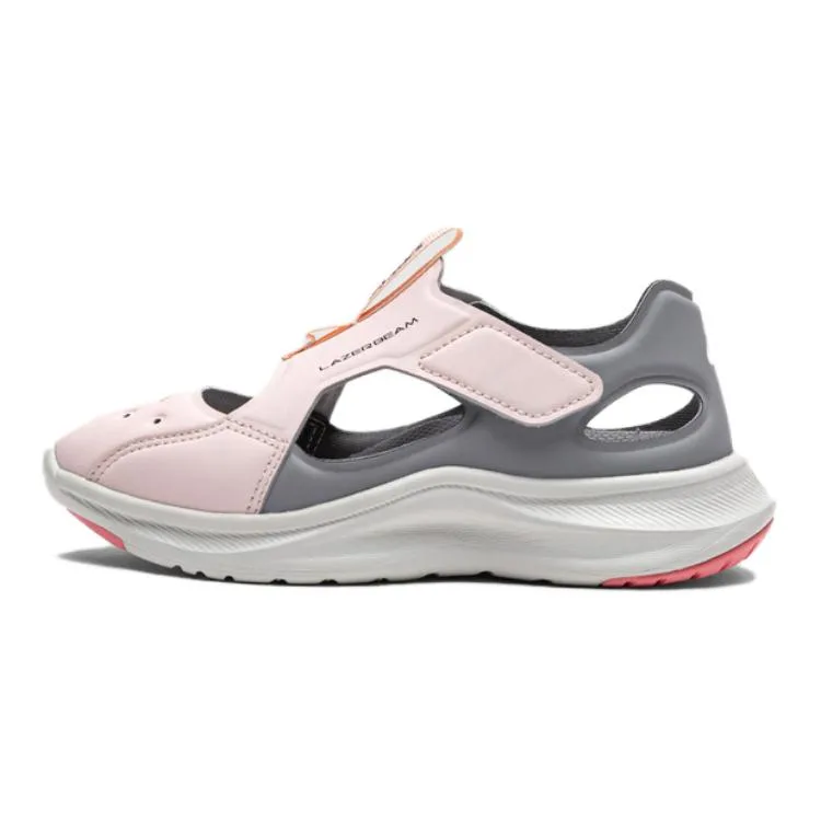 ASICS Детские дышащие устойчивые к истиранию сандалии pink gray