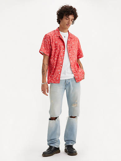 

Мужские джинсы 501 Original Fit Levi's, цвет Marching Meadow - Light Wash - Non-Stretch