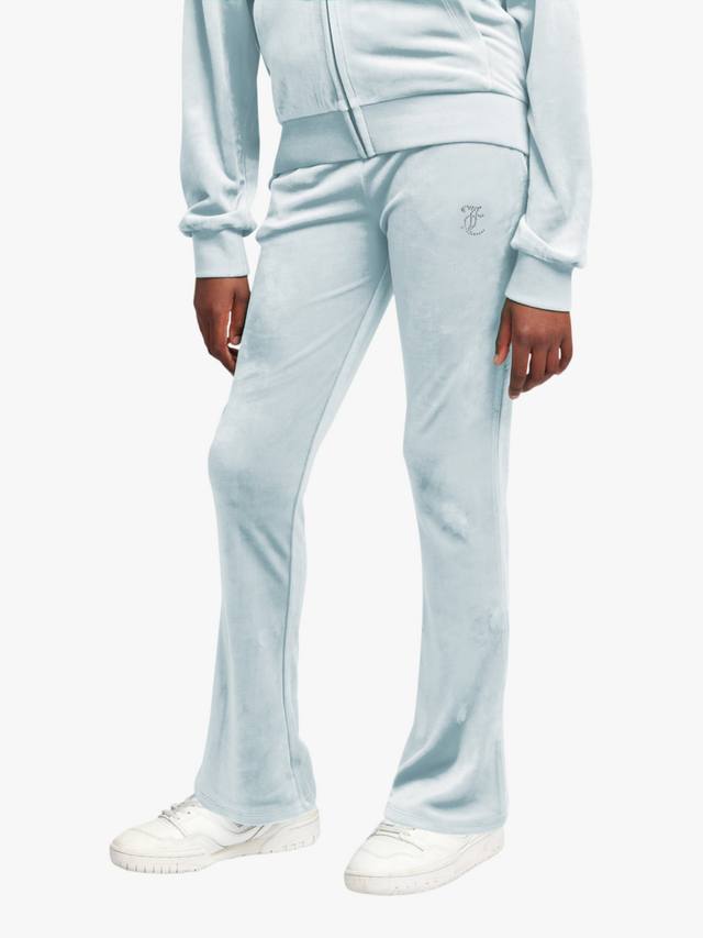 

Детские бриджи буткат с пайетками Juicy Couture, Stone Blue