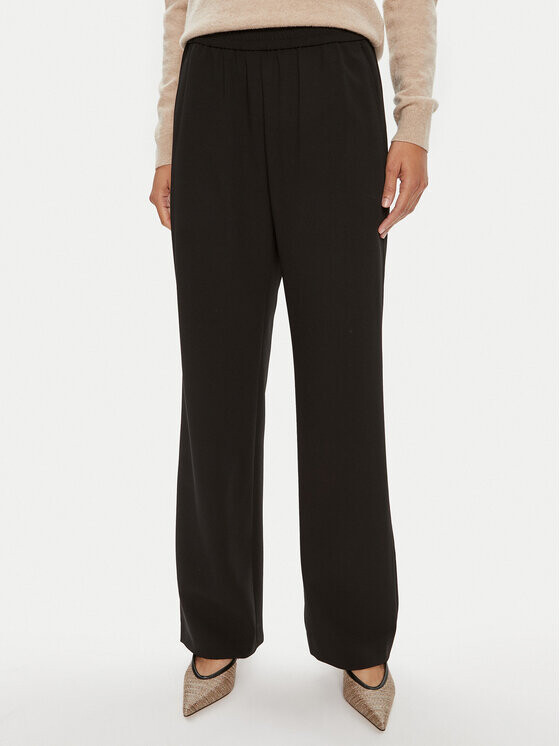 

Брюки из ткани regular fit Max&Co., черный