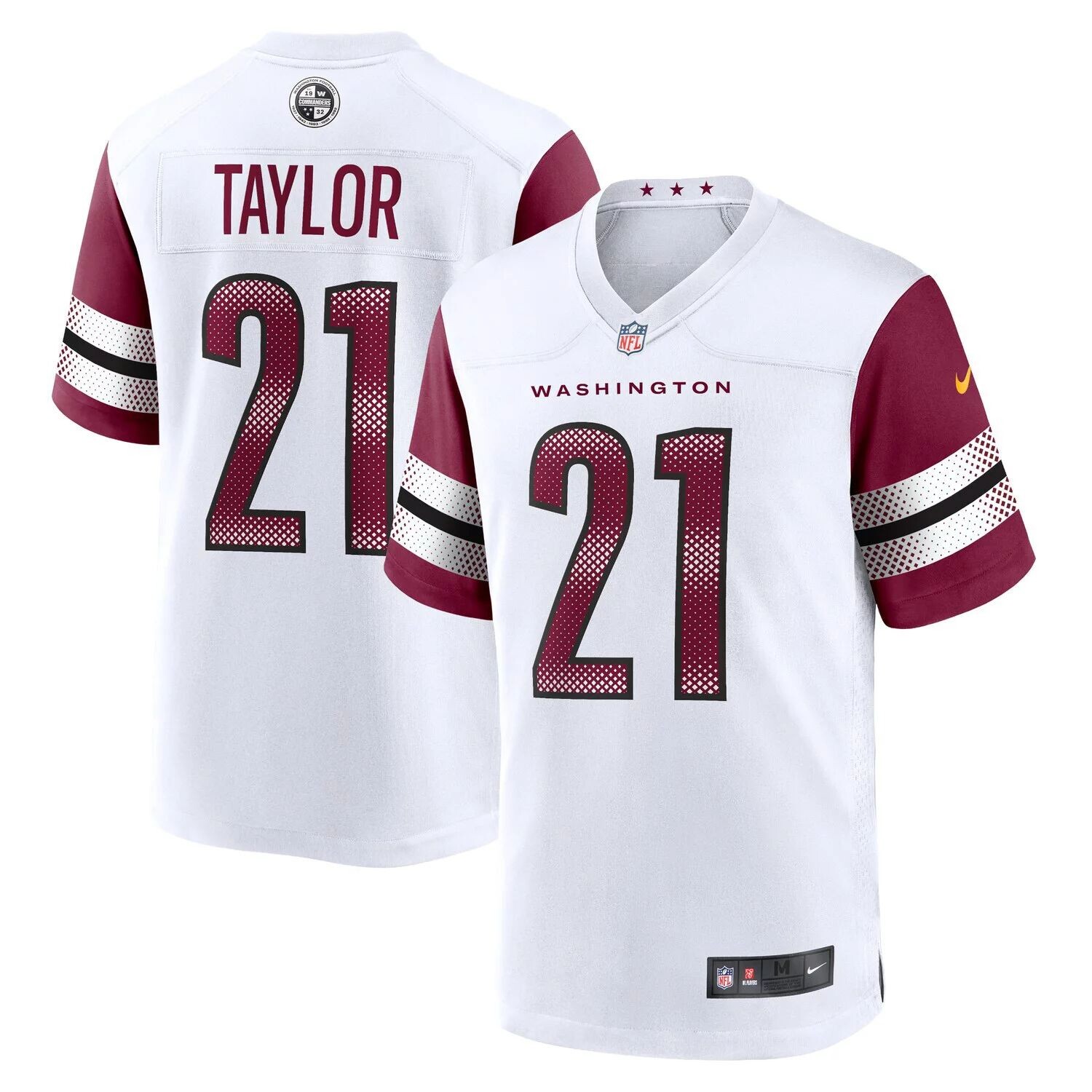 

Мужская футболка для пенсионеров Sean Taylor White Washington Commanders Nike