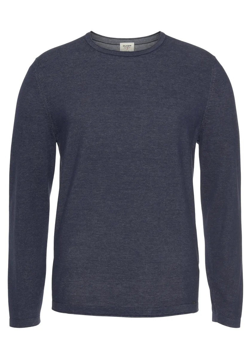 

OLYMP Свитер с круглым вырезом "OLYMP Knit Casual", круглый вырез, цвет морской волны