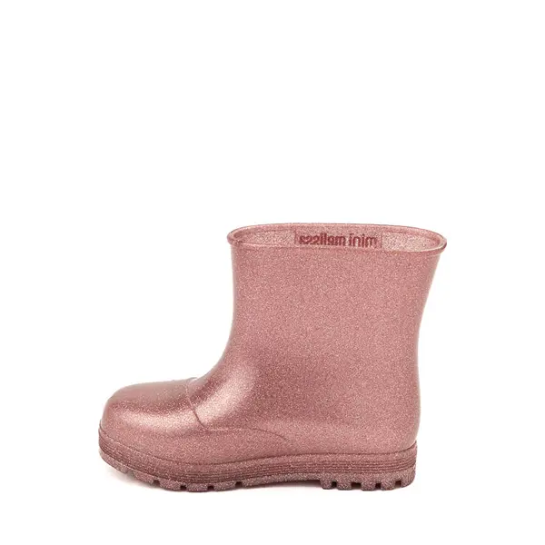 

Ботинки Mini Melissa Welly Boot, цвет Glitter Pink