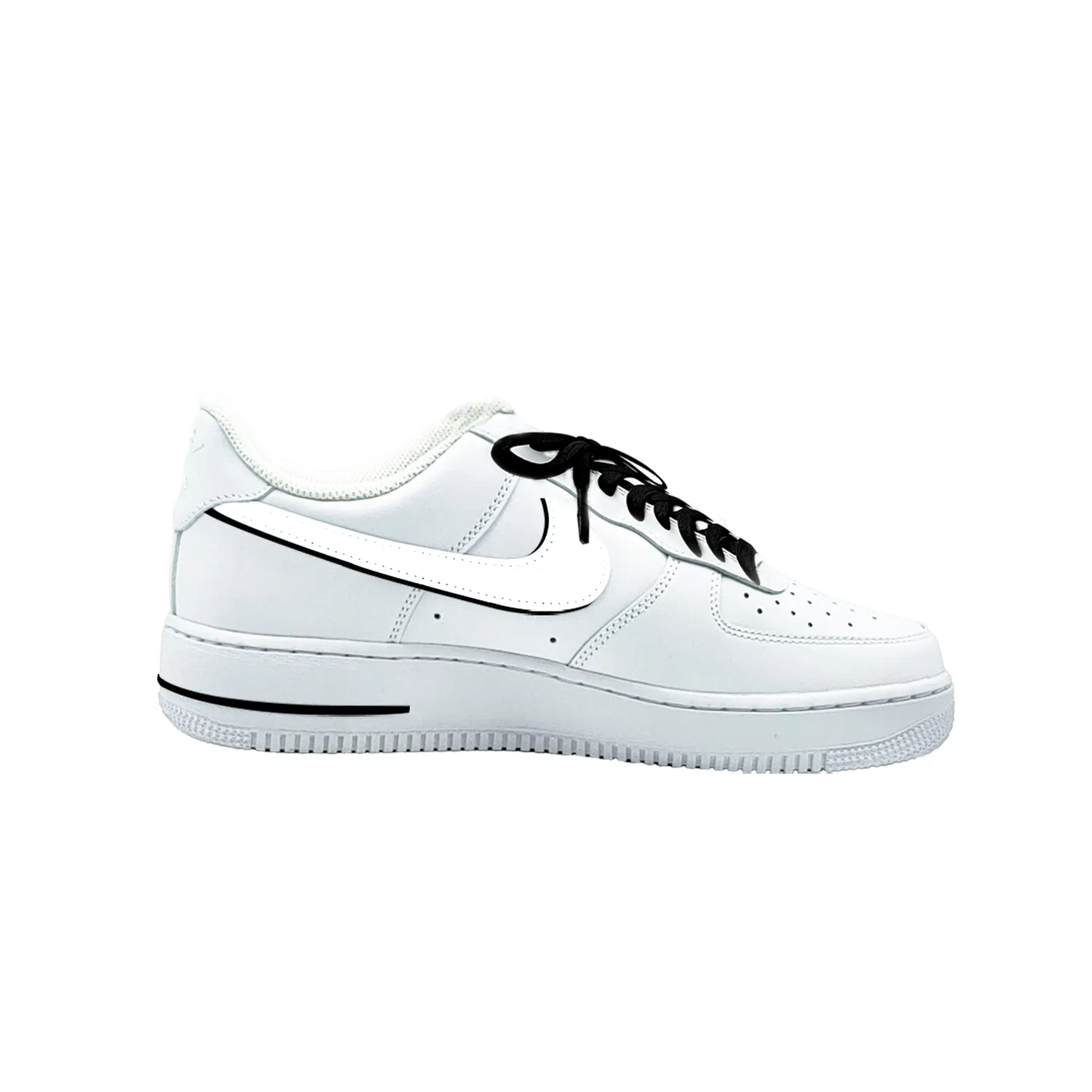 Кроссовки скейтбордические с рисунком кошки Nike Shadow Cat белые — фото 3