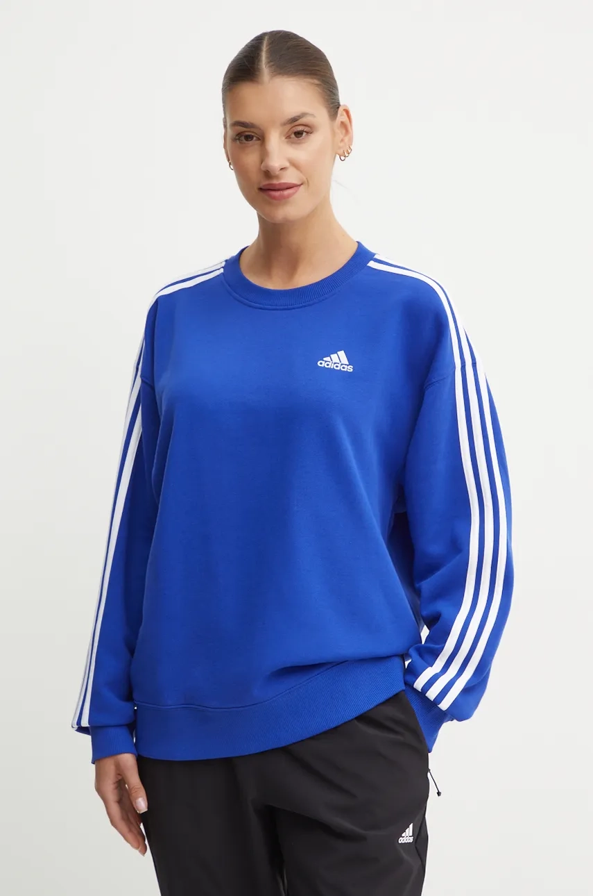 

Толстовка Essentials из хлопка adidas, синий