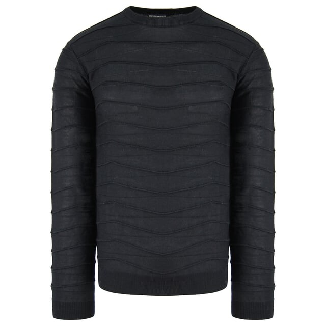 

Emporio мужской черный свитер Armani, черный