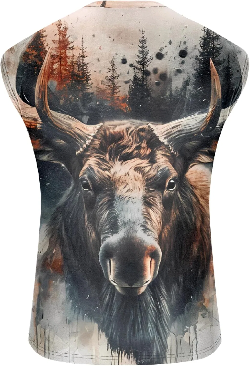 Майка с принтом Moose — фото 4