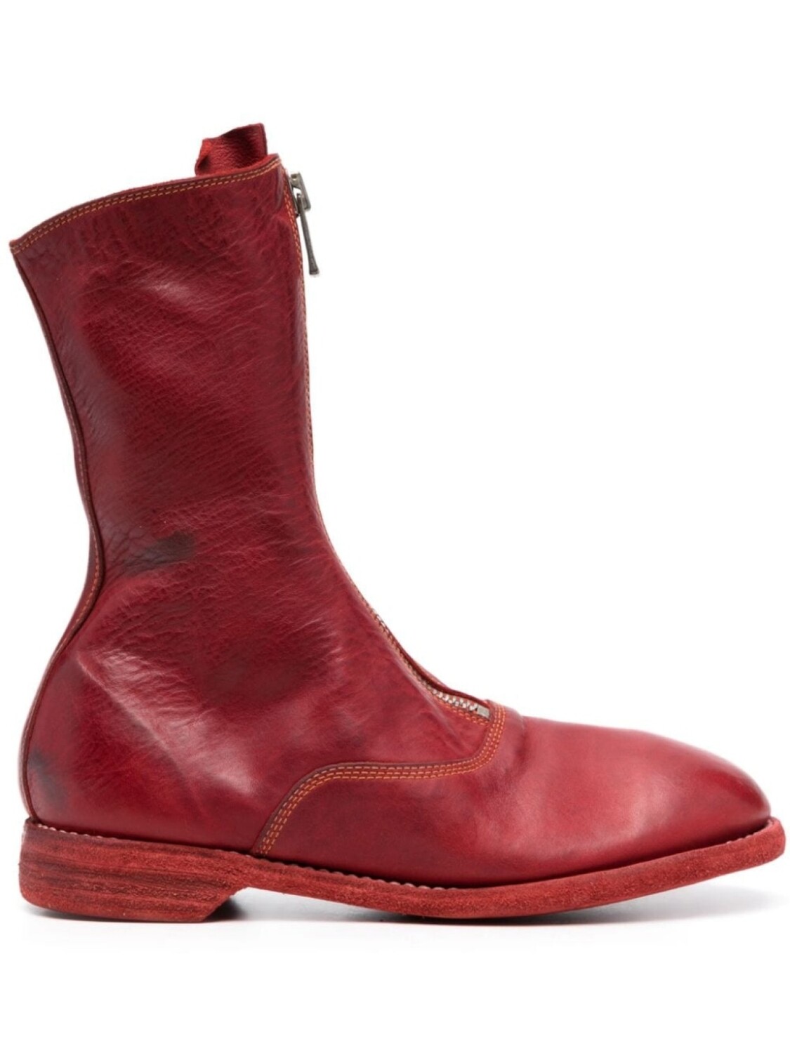 

Guidi ботинки 310 на молнии, красный