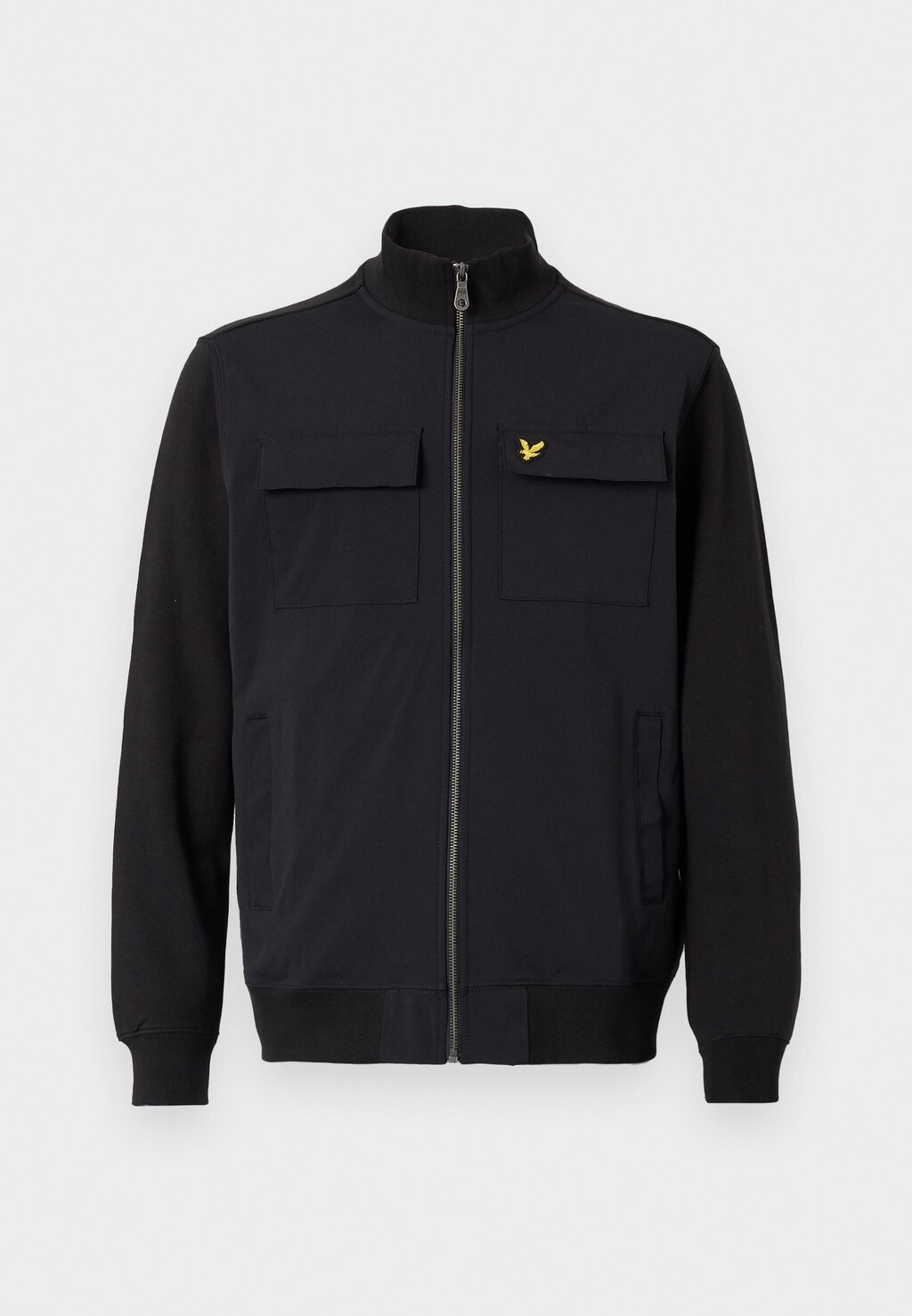 

Легкая куртка HYBRID ZIP TRACK JACKET Lyle & Scott, черный