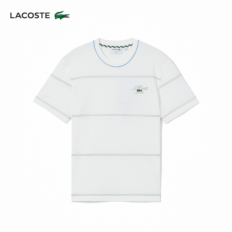 

Футболка классическая мужская Lacoste с открытыми плечами, зеленый