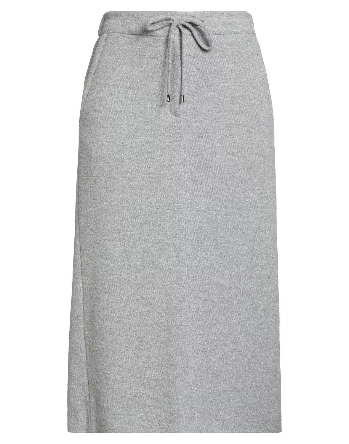 

Юбка миди Peserico, светло-серый