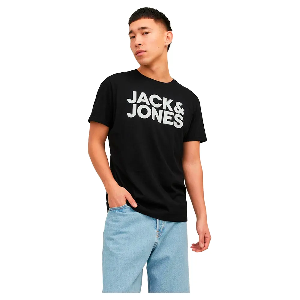 

Футболка Jack & Jones Corp Logo, черный