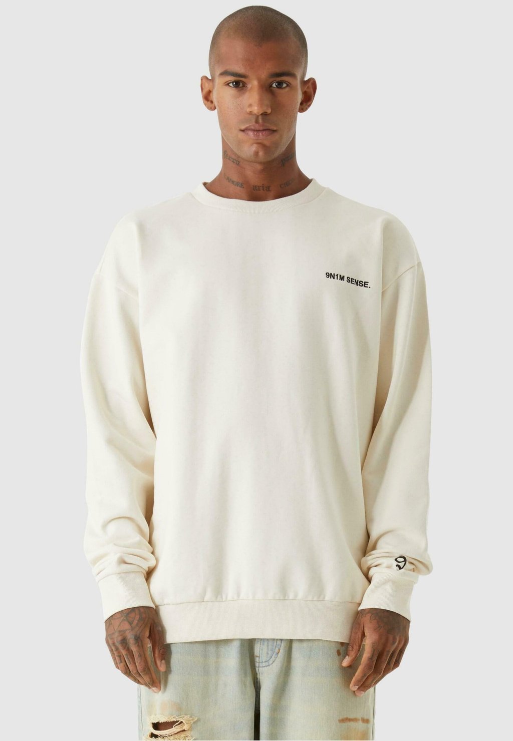 

Толстовка Essential Crewneck 9N1M SENSE, цвет whitesand