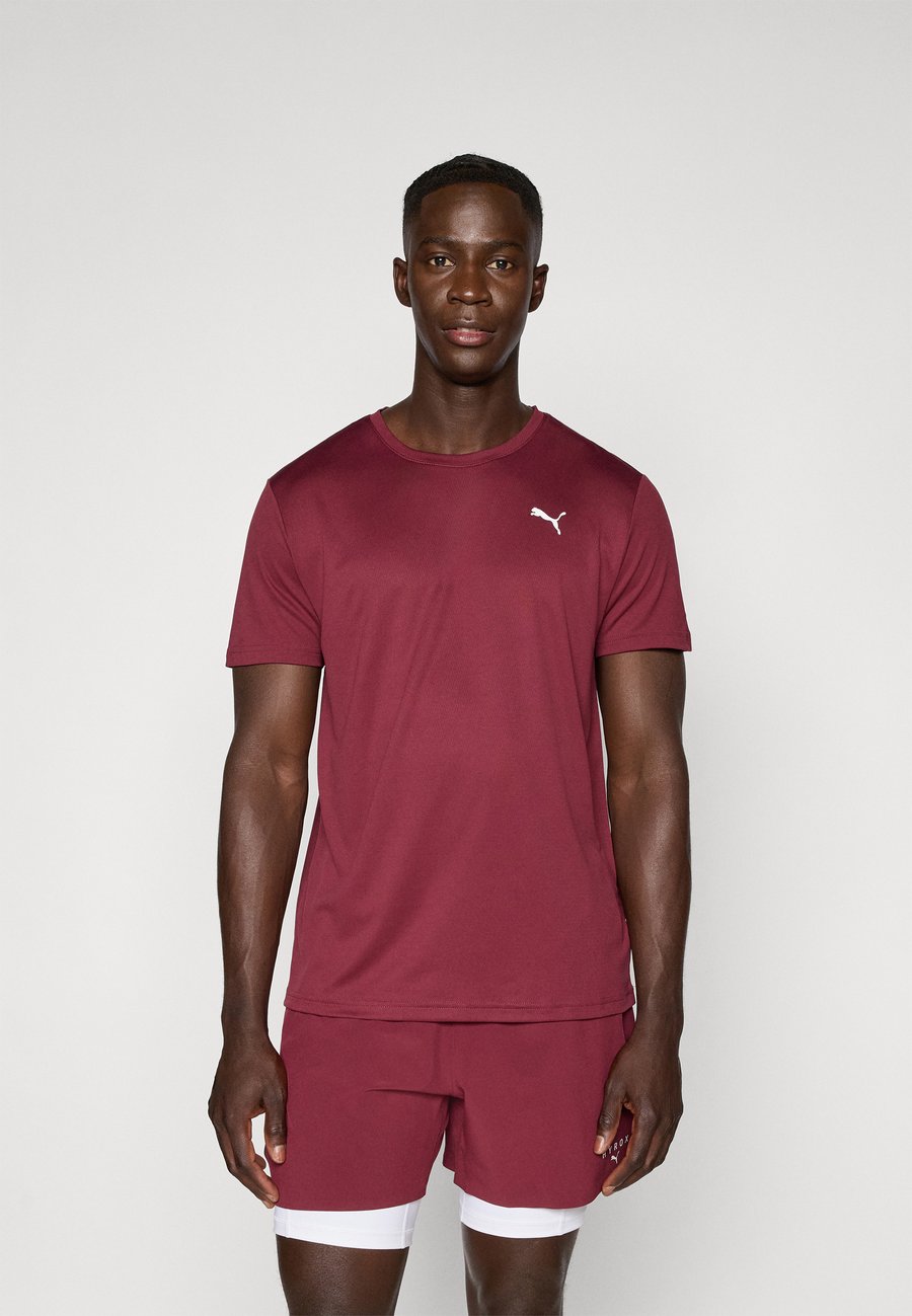 

Спортивная футболка Puma ESSENTIAL TEXTURE TEE, Ruby Shimmer/Bordeaux