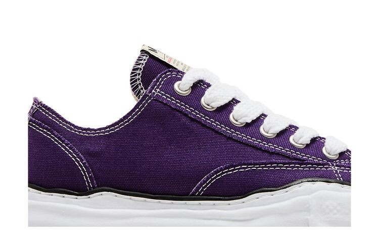 Кроссовки Maison Mihara Yasuhiro Peterson OG Sole Canvas Low Purple, фиолетовый — фото 2