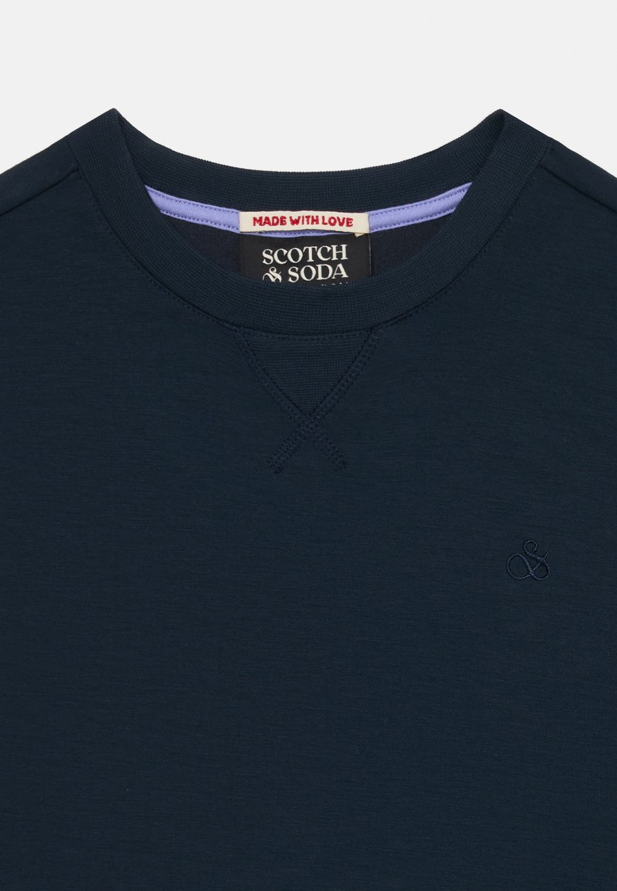 Толстовка Scotch & Soda CORE RELAXED FIT CREW NECK , Sky Captain/Dark Blue — фото 3