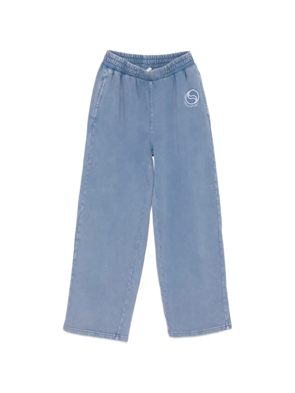 Спортивные брюки с логотипом Stella McCartney Kids, синий