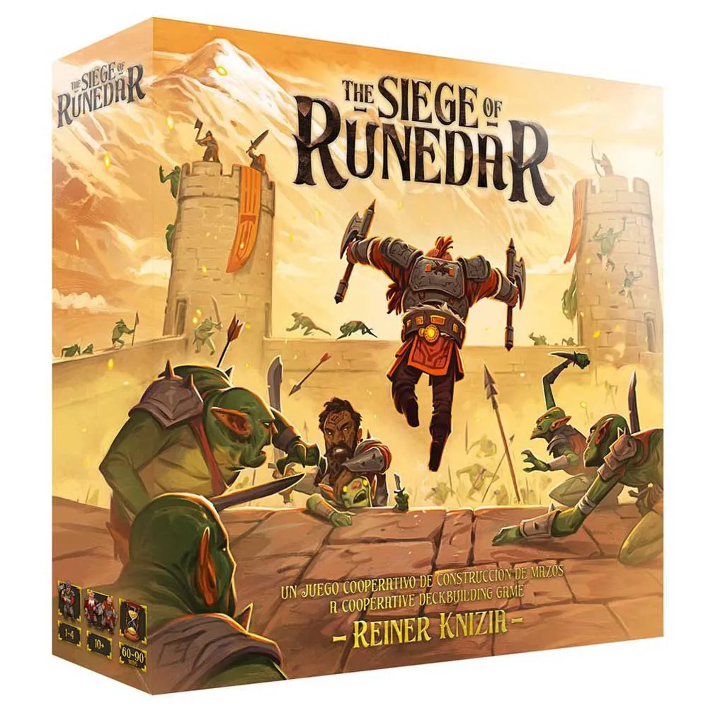 

Детская настольная игра Asmodee The Siege Of Runedar, мультиколор