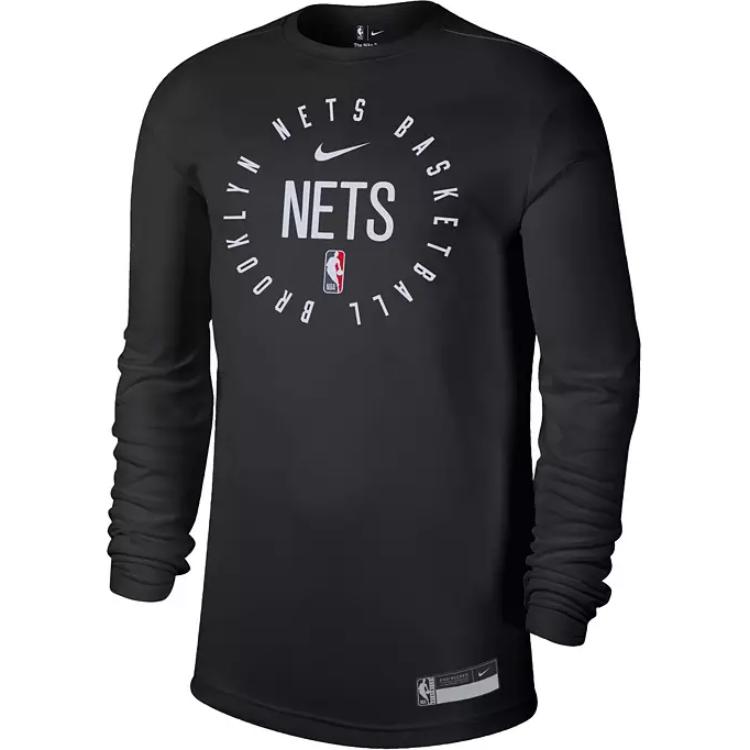 Nike Футболка для тренировок NBA Brooklyn Nets Dri Fit Legend мужская black — фото 3