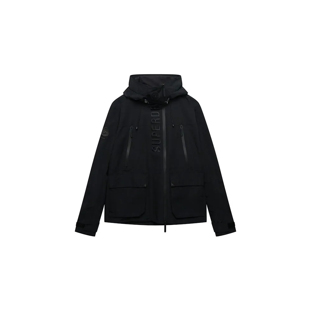 Куртка Superdry Ultimate Embroidered Winbreaker, черный — фото 3