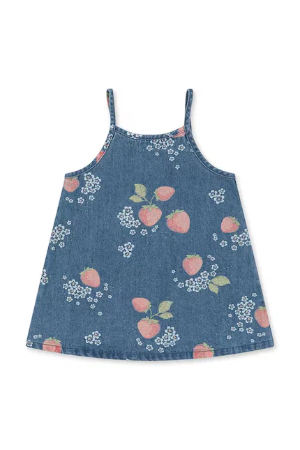 Платье джинсовое MAGOT STRAP DRESS Konges Sløjd, синий