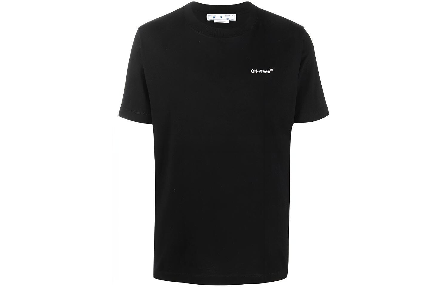 

OFF-WHITE Мужская футболка, Черный