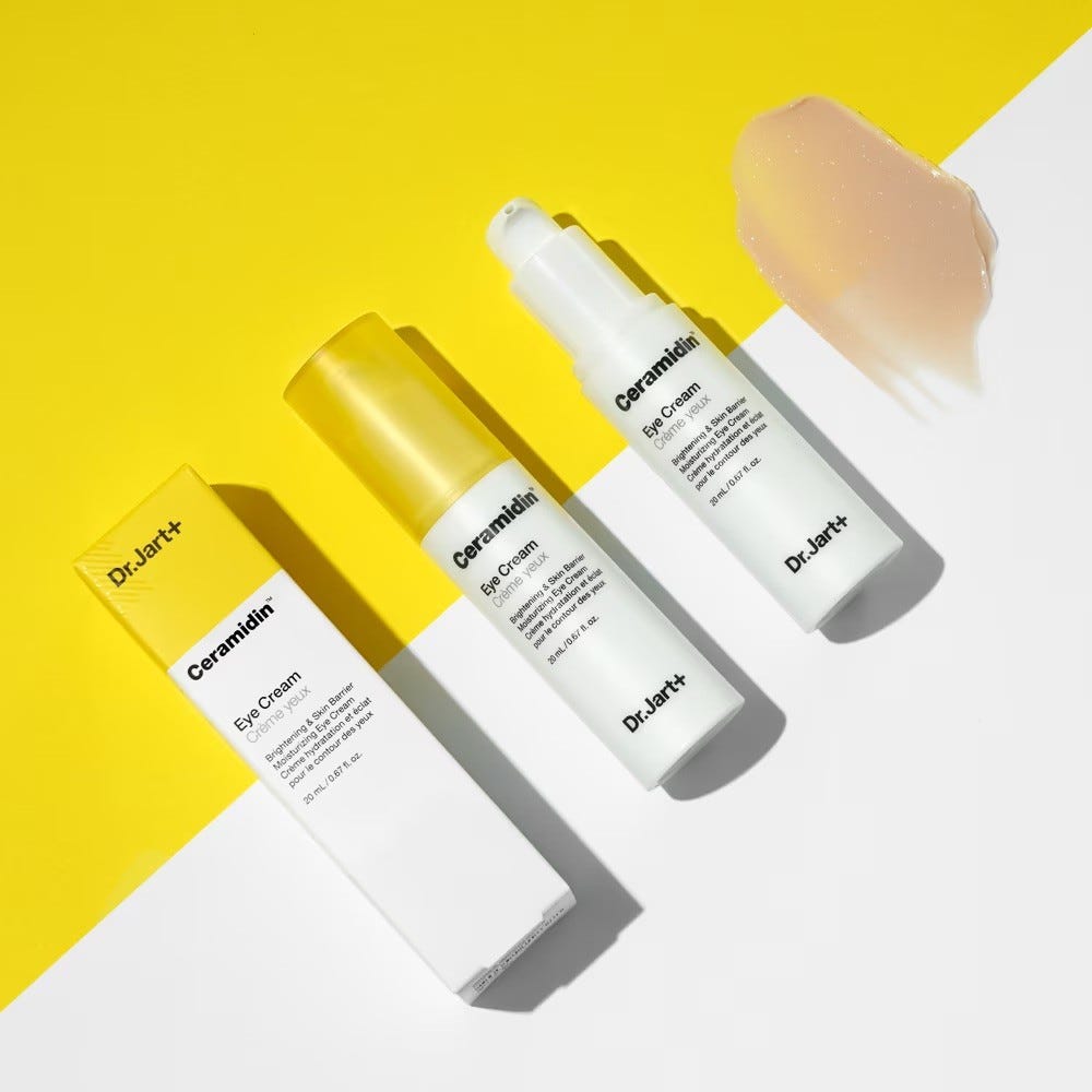 Увлажняющий крем для кожи вокруг глаз Ceramidin Skin Barrier. Омолаживающий крем для кожи вокруг глаз. DR JART+, 15 мл — фото 4