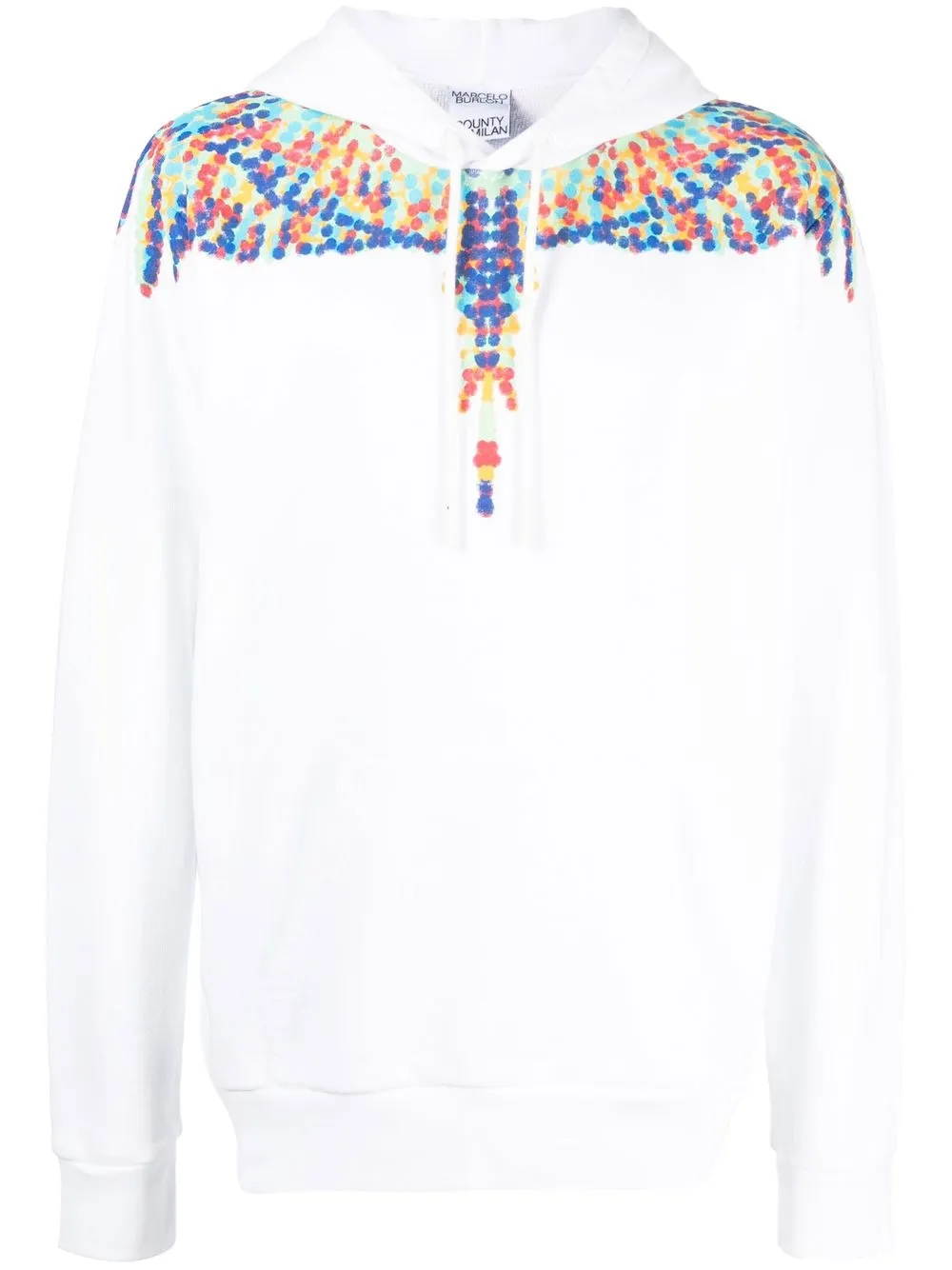 

Худи с кулиской Marcelo Burlon County of Milan, белый