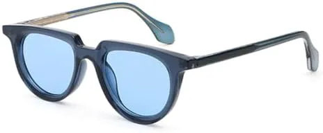 

Солнцезащитные очки для женщин с защитой от УФ-излучения UV400 из ацетата, женские солнцезащитные очки для мужчин, аксессуары для активного отдыха MTZJH, Blue