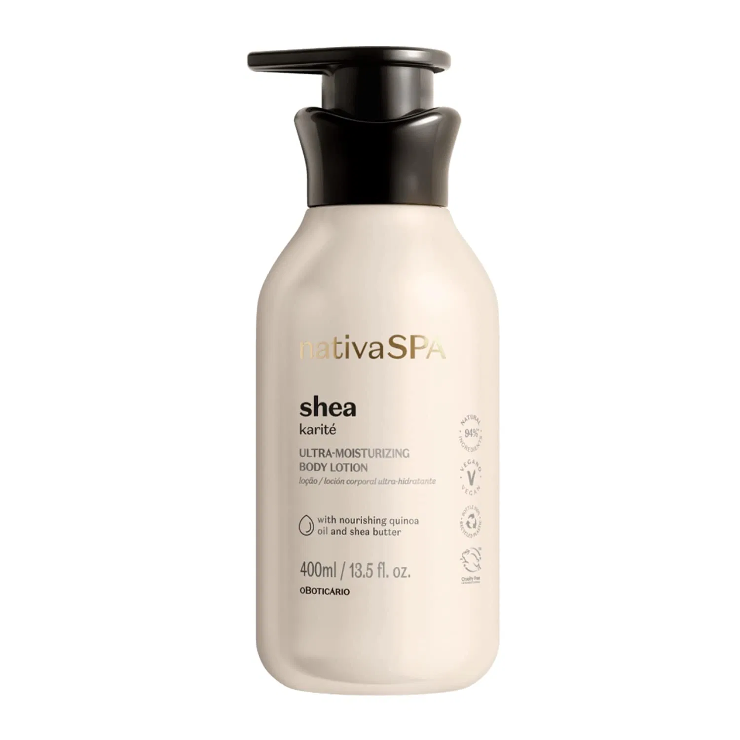 Увлажняющий лосьон для тела NATIVA SPA O BOTICARIO Plum Blossom, 400 мл Nativa Spa O Boticário