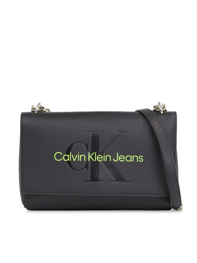 

Наплечная сумка Sculpted Ew Flap Conv25 Mono Calvin Klein, черный