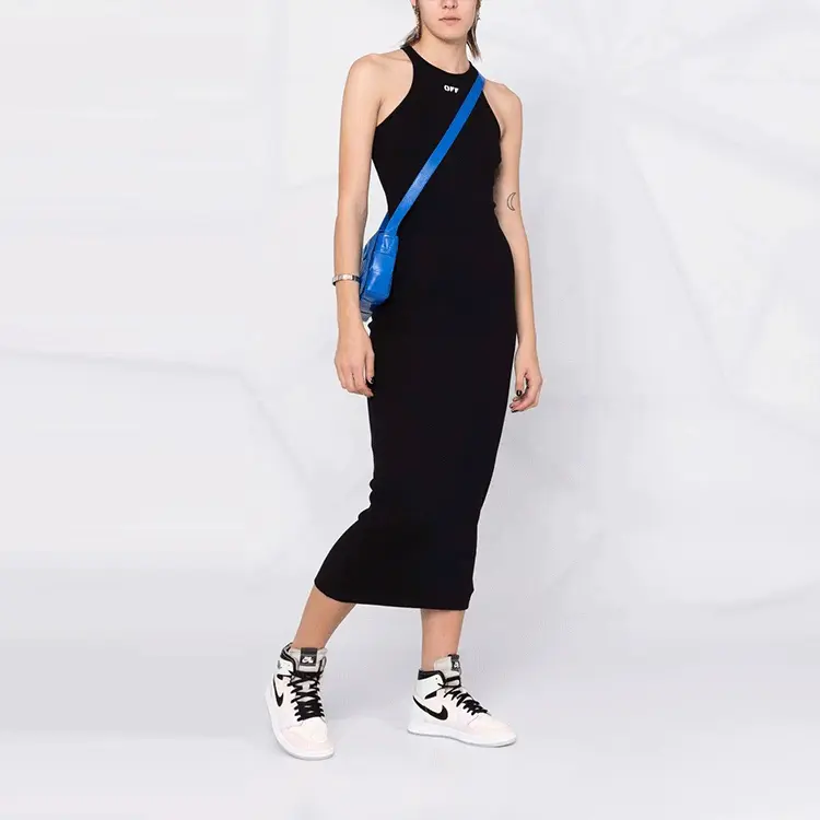 

Платье женское Off-White без рукавов, черный