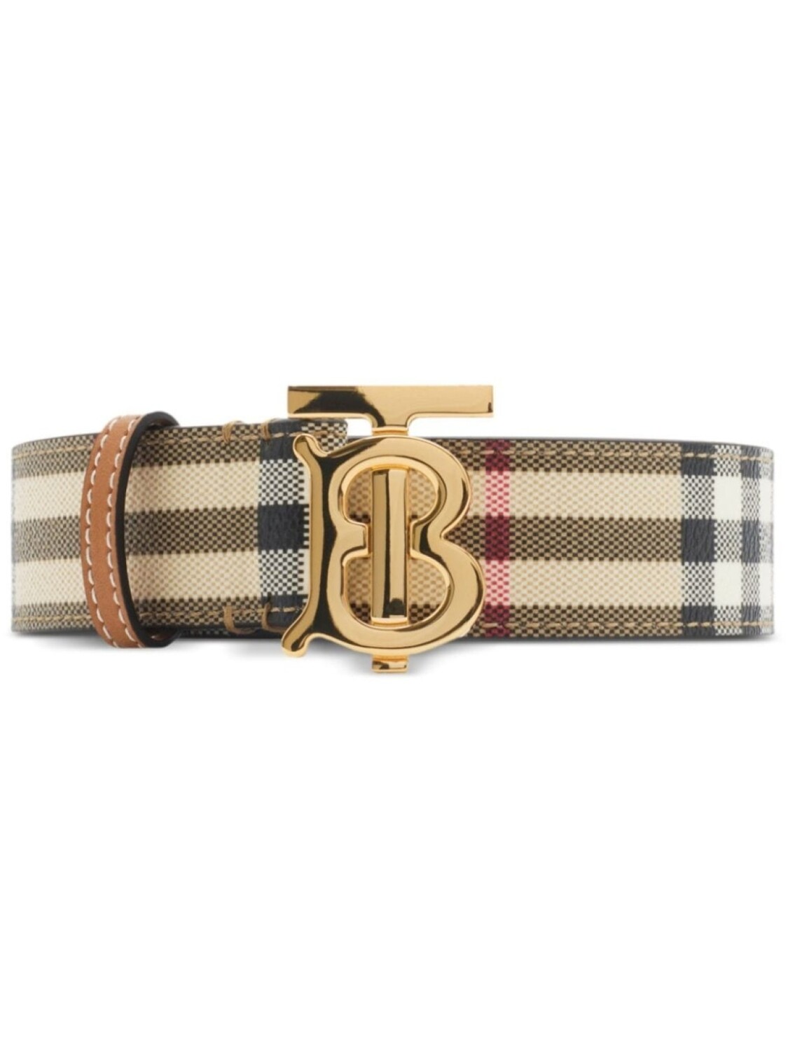 

Burberry ремень с логотипом TB, нейтральный цвет