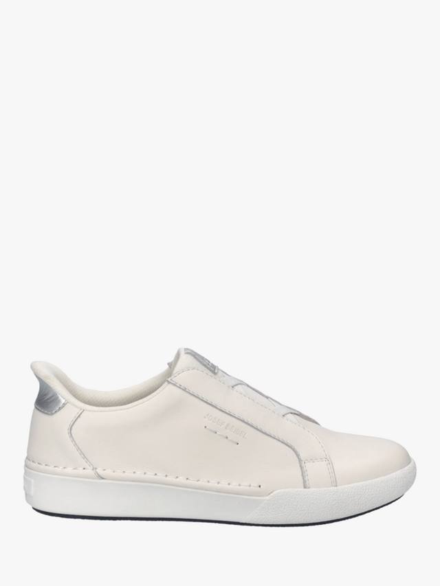 Кожаные кроссовки Claire 33 на шнуровке Josef Seibel, White