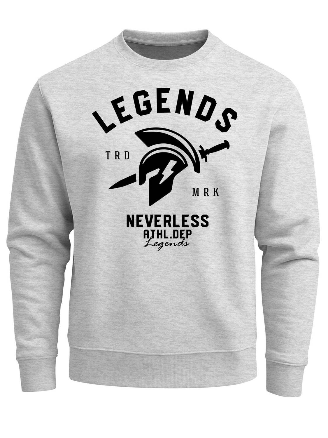 

Neverless Свитшот 'Legends' в сером цвете