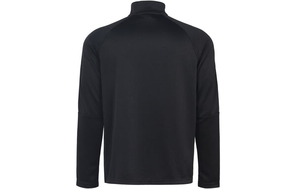 Толстовка adidas Casual Up-collarSports Sweater Men Black, черный — фото 2