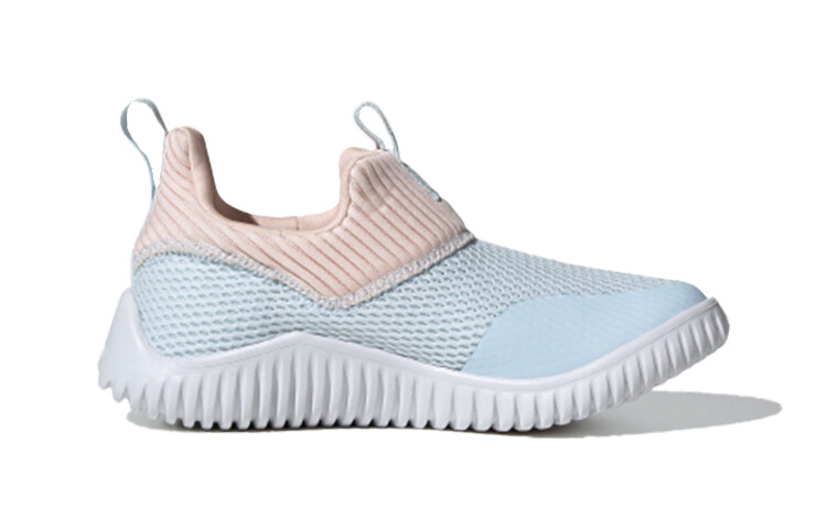 Кроссовки Rapidazen 2 Kids PS Mid-top Небесно-голубые/розовые/белые Adidas — фото 2