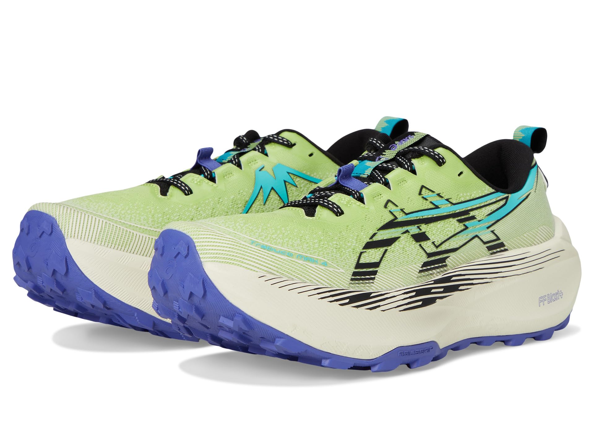 Туфли ASICS Trabuco Max 4, цвет Lime Green/Black