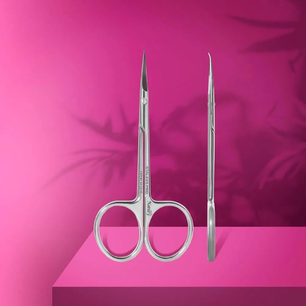 Профессиональные ножницы для кутикулы «Expert SE-51/3» от STALEKS PRO Natury Nails — фото 2