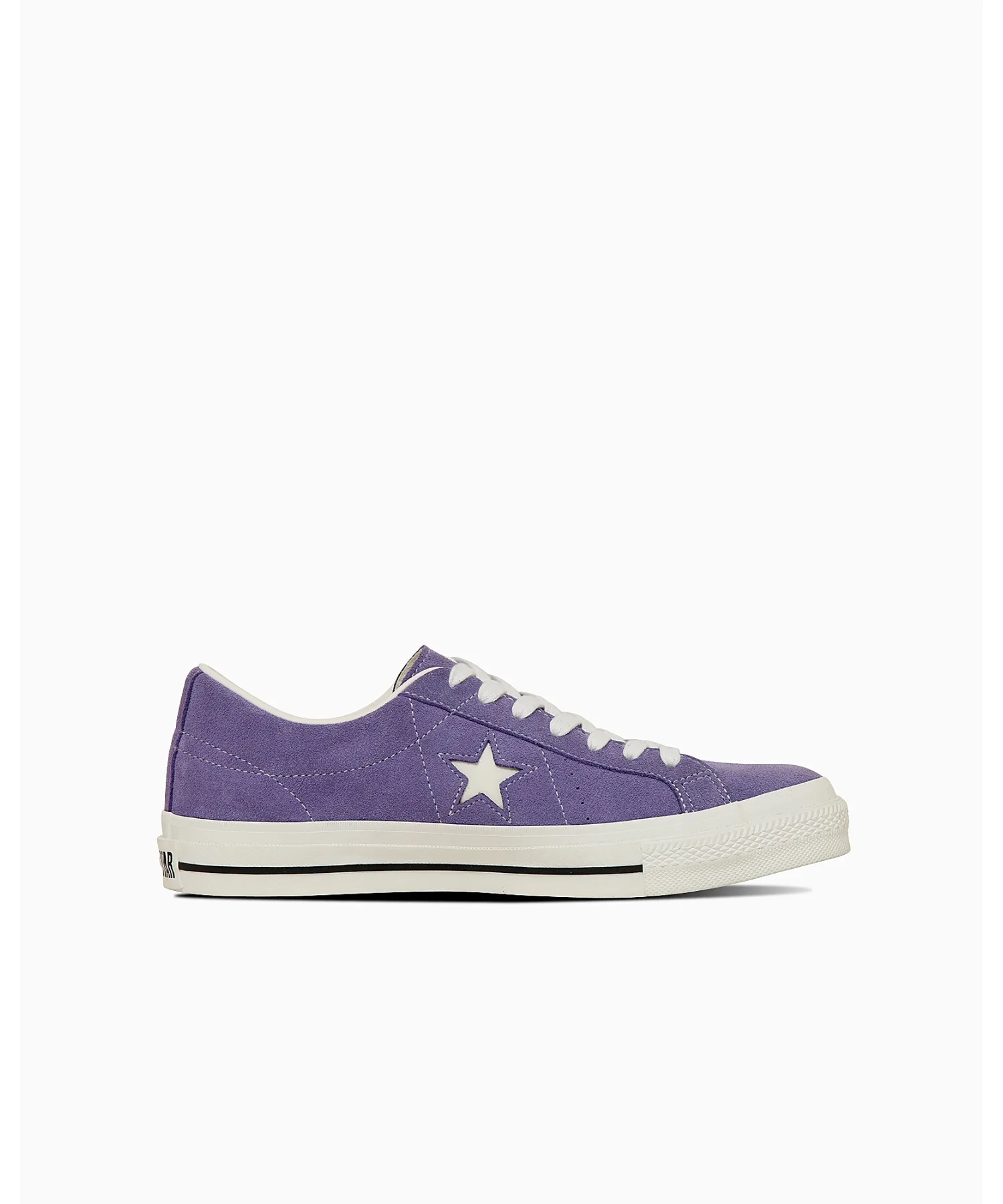 Кроссовки из замши One Star CONVERSE purple — фото 4