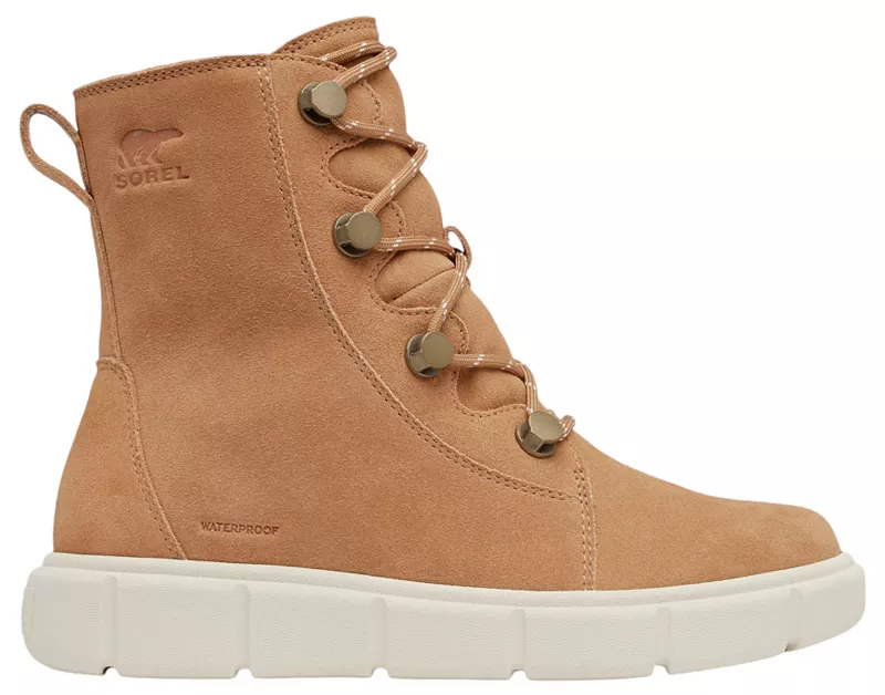 Женские зимние ботинки Sorel Explorer III Joan замшевые, коричневый