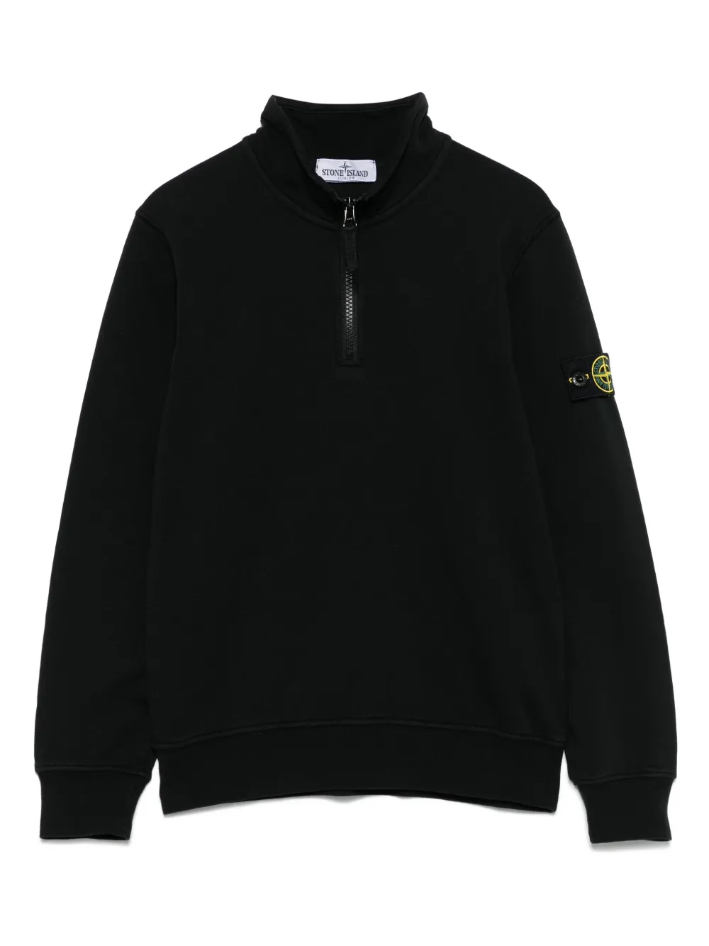 

Толстовка с нашивкой Compass Stone Island Junior, черный